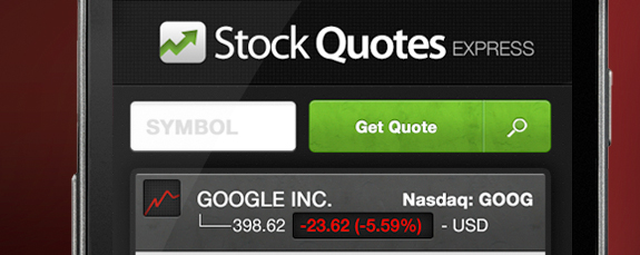 stock quotes app android ios