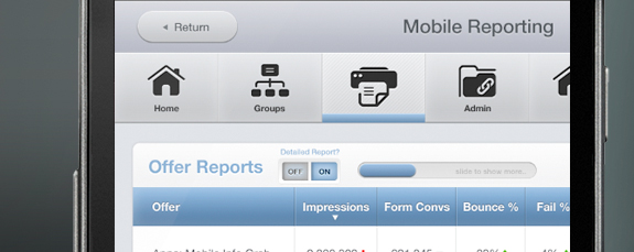 mobile reports app for android or ios